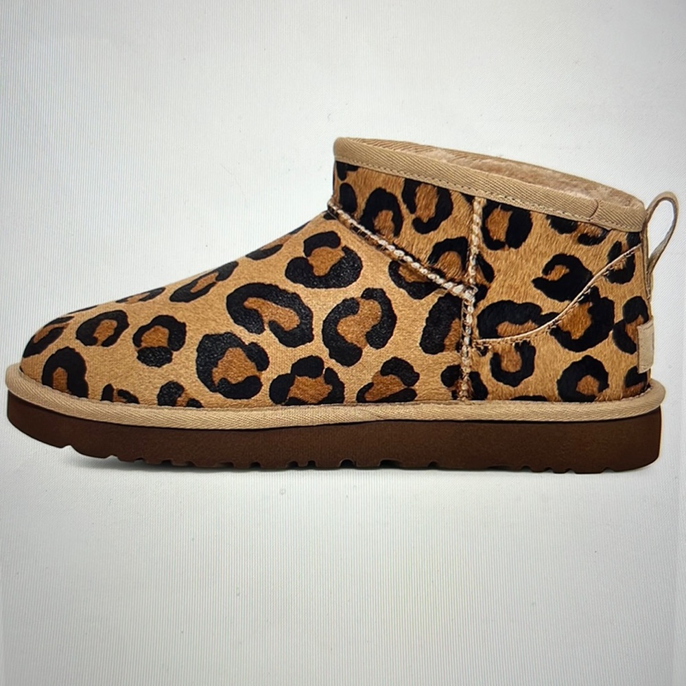 UGG classic ultra mini spotty boots